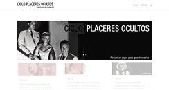 Desktop Screenshot of placeresocultos.com
